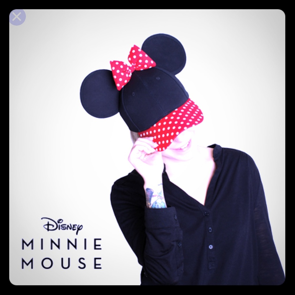 CAKEWORTHY MINNIE MOUSE EARS HAT *NWT*
